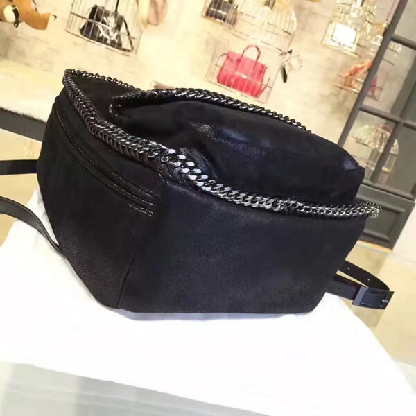 2016年秋冬新作 Stella McCartney ステラマッカートニー スーパーコピー Falabella Backpack Black ファラベラバックパック 364517 W9132 1221